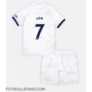 Tottenham Hotspur Son Heung-min #7 Replika Hemmatröja Barn 2023-24 Kortärmad (+ Korta byxor)